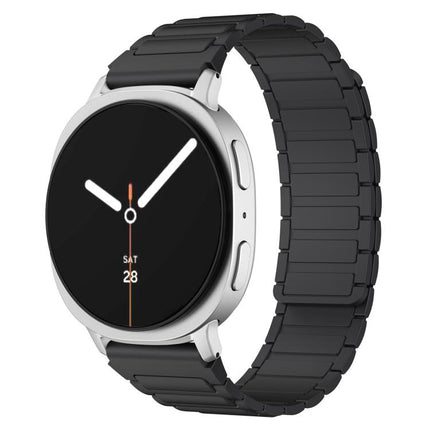 xDfind I-shaped Magnetic Silicone Watch Band, For Galaxy Watch Ultra2 2026 / 2025 / 1 2024, For Galaxy Watch9 / 8 / 8 Classic, For Samsung Galaxy Fit3 SM-R390