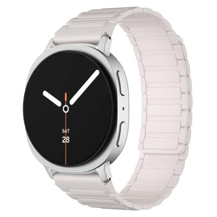 xDfind I-shaped Magnetic Silicone Watch Band, For Galaxy Watch Ultra2 2026 / 2025 / 1 2024, For Galaxy Watch9 / 8 / 8 Classic, For Samsung Galaxy Fit3 SM-R390