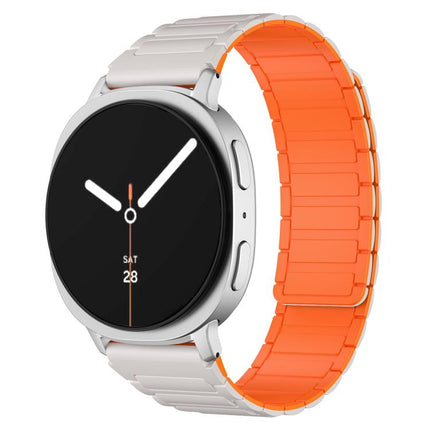 xDfind I-shaped Magnetic Silicone Watch Band, For Galaxy Watch Ultra2 2026 / 2025 / 1 2024, For Galaxy Watch9 / 8 / 8 Classic, For Samsung Galaxy Fit3 SM-R390