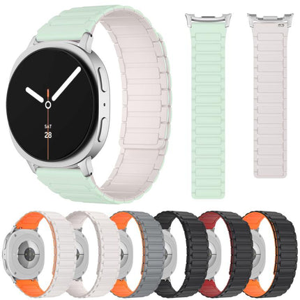 xDfind I-shaped Magnetic Silicone Watch Band, For Galaxy Watch Ultra2 2026 / 2025 / 1 2024, For Galaxy Watch9 / 8 / 8 Classic, For Samsung Galaxy Fit3 SM-R390
