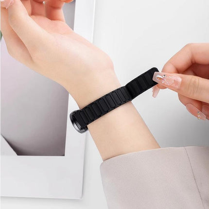 xDfind I-shaped Magnetic Silicone Watch Band, For Xiaomi Smart Band 10 / 9 / 8