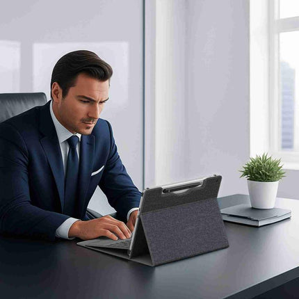 Imitation Leather Tablet Shockproof Protective Case, For MicroSoft Surface Pro 12 inch 2025