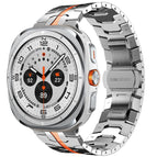 For Galaxy Watch9 / 8 / 8 Classic / Silver Orange