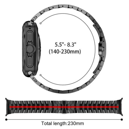 xDfind Butterfly Buckle Stainless Steel Watch Band, For Galaxy Watch Ultra2 2026 / 2025 / 1 2024, For Galaxy Watch9 / 8 / 8 Classic