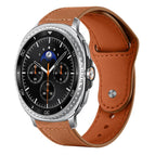 For Galaxy Watch9 / 8 / 8 Classic / Light Brown