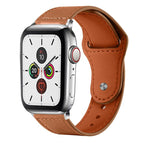 For Apple Watch 42 / 44 / 45 / 46 / 49mm / Light Brown