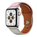 For Apple Watch 42 / 44 / 45 / 46 / 49mm / Pink White