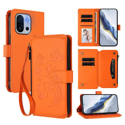 Butterfly Love Flower Multi-card Zipper Wallet Leather Phone Case, For OnePlus Nord CE5 / Ace 5 Racing, For OnePlus 13T, For OnePlus 13R 5G / Ace 5 / 5 Pro