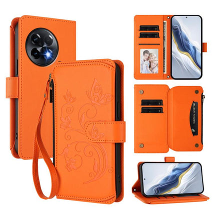 Butterfly Love Flower Multi-card Zipper Wallet Leather Phone Case, For OnePlus 11R 5G / Ace 2 5G, For OnePlus 11, For OnePlus Nord N300