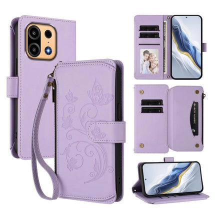 Butterfly Love Flower Multi-card Zipper Wallet Leather Phone Case, For OnePlus Turbo 6X Pro 5G, For OnePlus Turbo 6 / 6V 5G, For OnePlus Nord 5 5G / Ace 5 Ultra