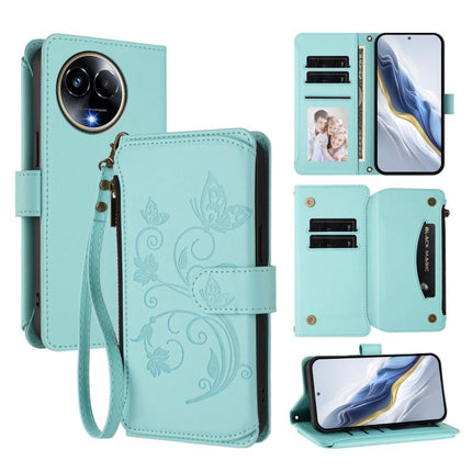 Butterfly Love Flower Multi-card Zipper Wallet Leather Phone Case, For Realme 11 5G Global / C67 5G India, For Realme 11 4G Global, For Realme GT5 240W / GT5 5G