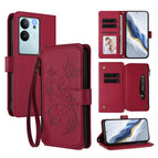 For vivo V29e / Y200 / V30 Lite 5G / Wine Red