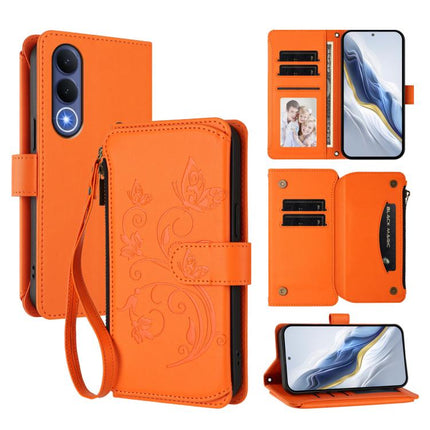 Butterfly Love Flower Multi-card Zipper Wallet Leather Phone Case, For vivo S50 Pro mini / X300 FE 5G Russia, For vivo Y21 5G 2026 / Y05 4G / Y11d, For vivo V70 FE 5G