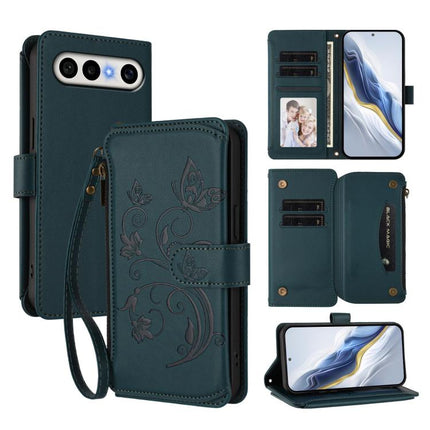 Butterfly Love Flower Multi-card Zipper Wallet Leather Phone Case, For vivo S50 Pro mini / X300 FE 5G Russia, For vivo Y21 5G 2026 / Y05 4G / Y11d, For vivo V70 FE 5G
