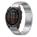 For Garmin Fenix 8/7X/6X/5X 26mm / Silver