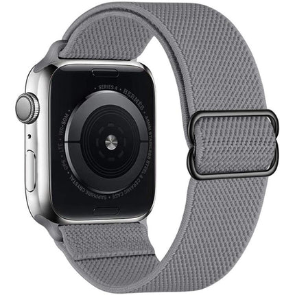xDfind Adjustable Slide Buckle Elastic Nylon Watch Band, For Apple Watch 42 / 44 / 45 / 46 / 49mm
