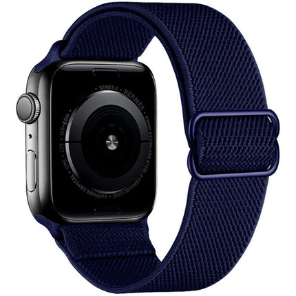 xDfind Adjustable Slide Buckle Elastic Nylon Watch Band, For Apple Watch 38 / 40 / 41 / S10 42mm