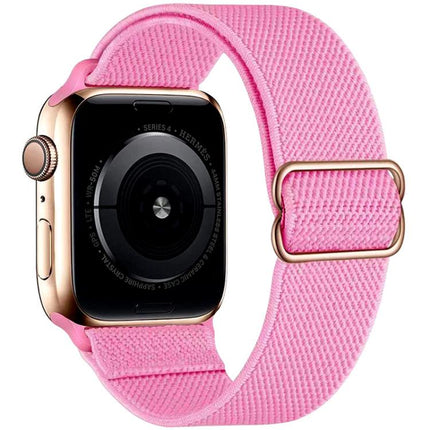 xDfind Adjustable Slide Buckle Elastic Nylon Watch Band, For Apple Watch 38 / 40 / 41 / S10 42mm