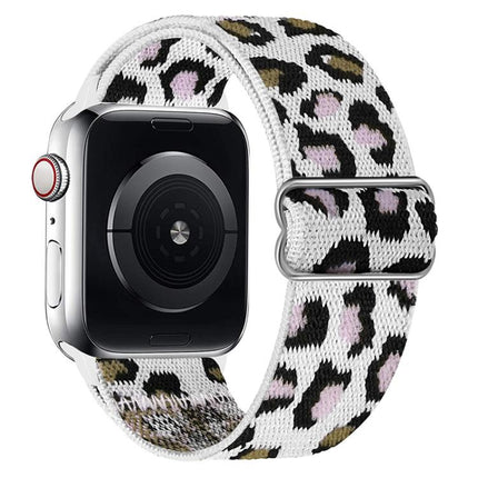 xDfind Adjustable Slide Buckle Elastic Nylon Watch Band, For Apple Watch 38 / 40 / 41 / S10 42mm