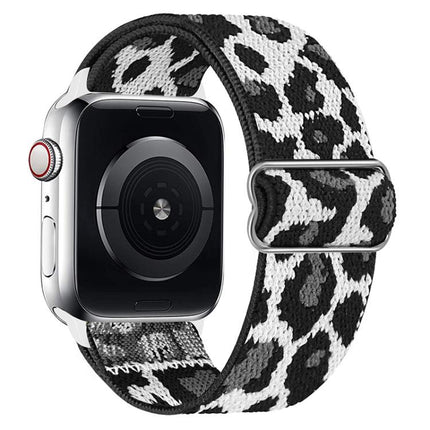 xDfind Adjustable Slide Buckle Elastic Nylon Watch Band, For Apple Watch 38 / 40 / 41 / S10 42mm