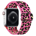 For Apple Watch 38 / 40 / 41 / S10 42mm / Rose Red Leopard
