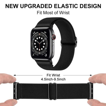 xDfind Adjustable Slide Buckle Elastic Nylon Watch Band, For Apple Watch 42 / 44 / 45 / 46 / 49mm