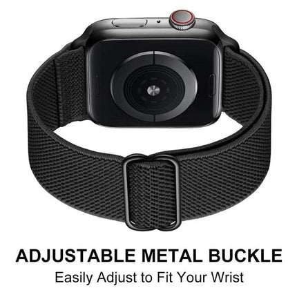 xDfind Adjustable Slide Buckle Elastic Nylon Watch Band, For Apple Watch 42 / 44 / 45 / 46 / 49mm