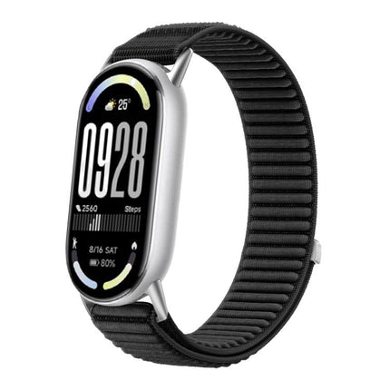 xDfind Woven Nylon Hook And Loop Fastener Watch Band, For Xiaomi Smart Band 10 / 9 / 8