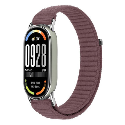 xDfind Woven Nylon Hook And Loop Fastener Watch Band, For Xiaomi Smart Band 10 / 9 / 8