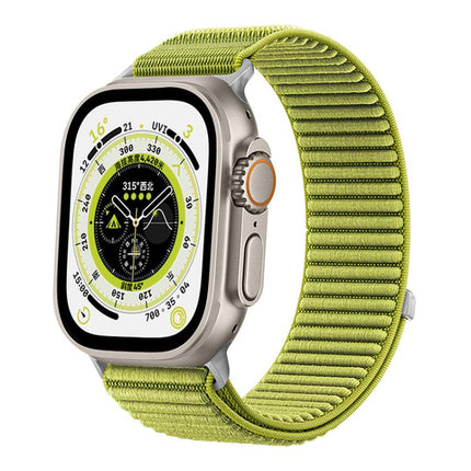 xDfind Woven Nylon Hook And Loop Fastener Watch Band, For Apple Watch 42 / 44 / 45 / 46 / 49mm