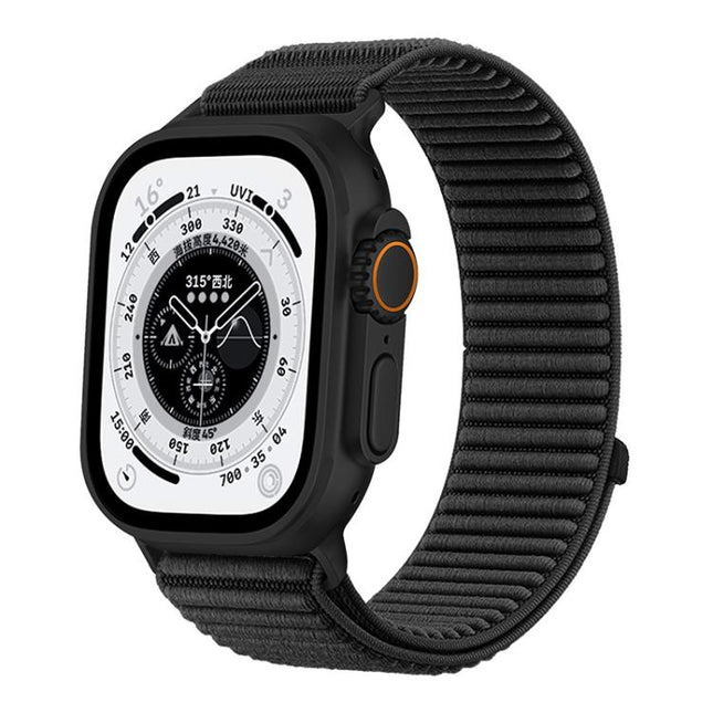 xDfind Woven Nylon Hook And Loop Fastener Watch Band, For Apple Watch 38 / 40 / 41 / S10 42mm