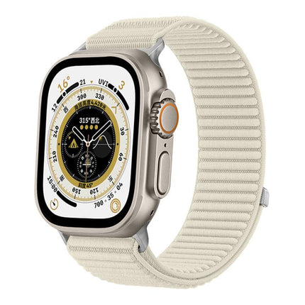 xDfind Woven Nylon Hook And Loop Fastener Watch Band, For Apple Watch 38 / 40 / 41 / S10 42mm