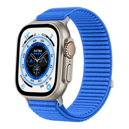 xDfind Woven Nylon Hook And Loop Fastener Watch Band, For Apple Watch 38 / 40 / 41 / S10 42mm