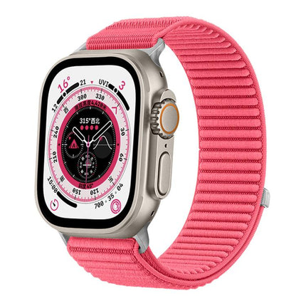 xDfind Woven Nylon Hook And Loop Fastener Watch Band, For Apple Watch 38 / 40 / 41 / S10 42mm
