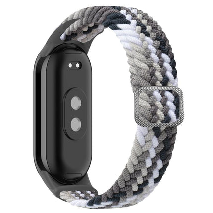 xDfind Adjustable Elastic Nylon Braided Watch Band, For Xiaomi Smart Band 10 / 9 / 8