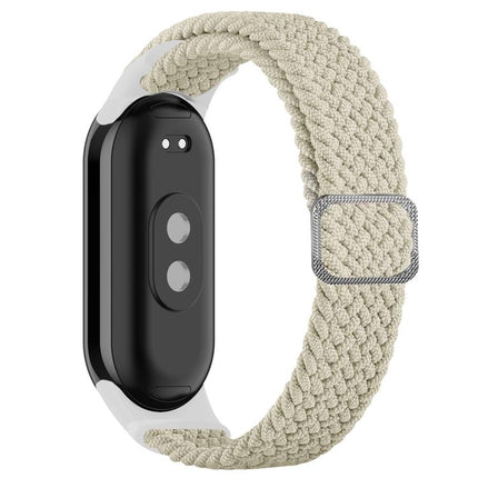 xDfind Adjustable Elastic Nylon Braided Watch Band, For Xiaomi Smart Band 10 / 9 / 8