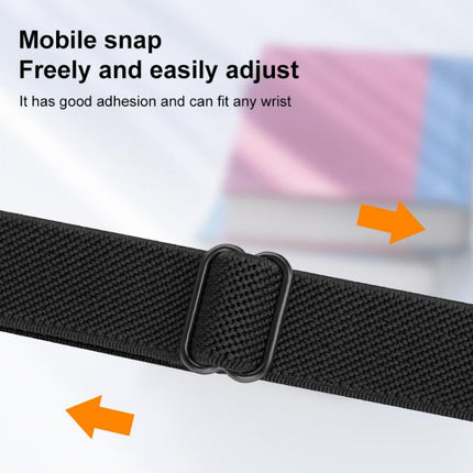 xDfind Ladder Buckle Small Waist Elastic Nylon Watch Band, For Apple Watch 38 / 40 / 41 / S10 42mm