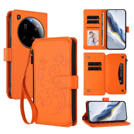 Butterfly Love Flower Multi-card Zipper Wallet Leather Phone Case, For Xiaomi Poco F7 Pro / Redmi K80, For Xiaomi Poco M7 5G / Poco C75 4G, For Xiaomi 15 Ultra