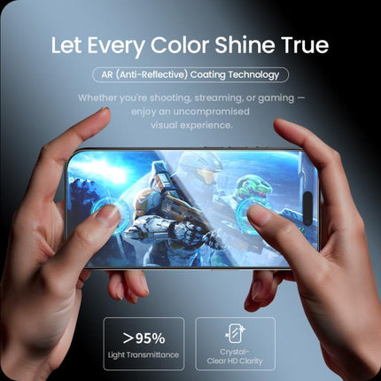 NILLKIN H+Pro AR Tempered Glass Film, For iPhone 17 Pro Max, For iPhone 17 Pro, For iPhone 17, For iPhone Air, For iPhone 16 Pro