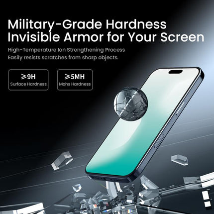 NILLKIN H+Pro AR Tempered Glass Film, For iPhone 17 Pro Max, For iPhone 17 Pro, For iPhone 17, For iPhone Air, For iPhone 16 Pro