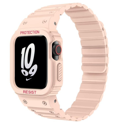 xDfind Magnetic Silicone Watch Band with Integrated Watch Cover, For Apple Watch 42 / 44 / 45mm, For Apple Watch Series 10 / 11 46mm, For Apple Watch Series 10 / 11 42mm, For Apple Watch Ultra 3 / 2 / 1 49mm