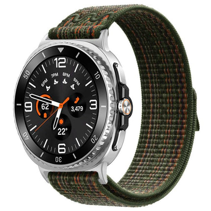 xDfind Nylon Hook and Loop Fastener Watch Band, For Samsung Galaxy Watch8 / 8 Classic