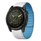 For Garmin 22mm / White Blue