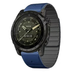 For Garmin 22mm / Black Blue