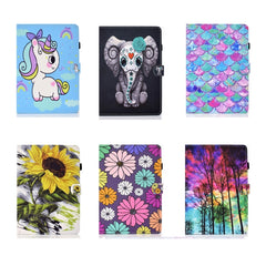 Colored Drawing Pattern Horizontal Flip PU Leather Case with Holder & Card Slot & Anti-skid Strip, For iPad Air 2022 / 2020 10.9