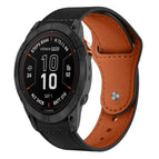 For Garmin Fenix 8/7X/6X/5X 26mm / Black