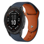For Garmin Fenix 8/7X/6X/5X 26mm / Dark Blue