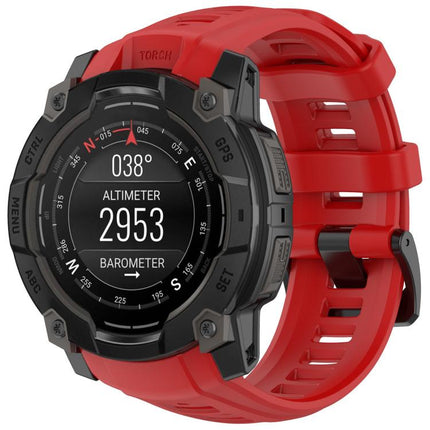 xDfind Quick-release Silicone Watch Band, For Garmin Instinct 3 AMOLED 45mm / Solar 45mm