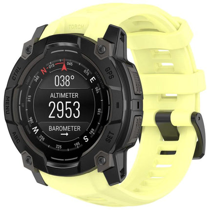 xDfind Quick-release Silicone Watch Band, For Garmin Instinct 3 AMOLED 45mm / Solar 45mm