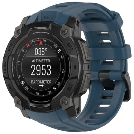 xDfind Quick-release Silicone Watch Band, For Garmin Instinct 3 AMOLED 45mm / Solar 45mm